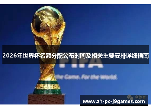 2026年世界杯名额分配公布时间及相关重要安排详细指南